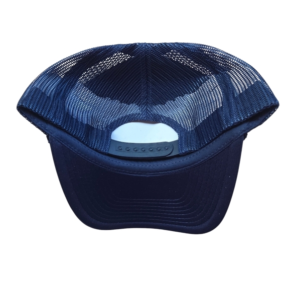 New O'Neill Navy Blue Trucker Hat Adjustable - Picture 2 of 2